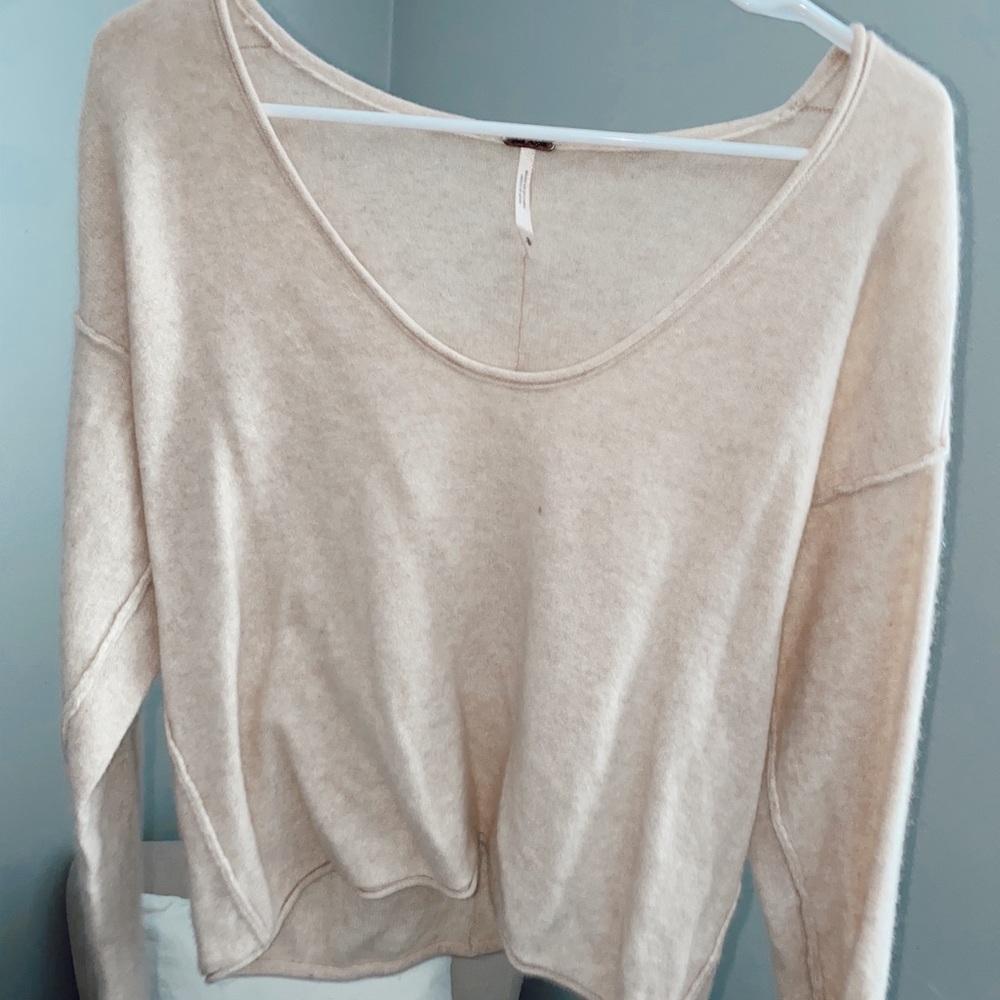 free people cashmere sweater